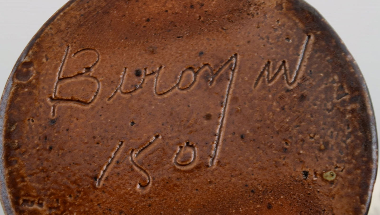 Five retro jugs in glazed ceramics. Beautiful glazes and shapes. Belgium, 1960s / 70s. - 9