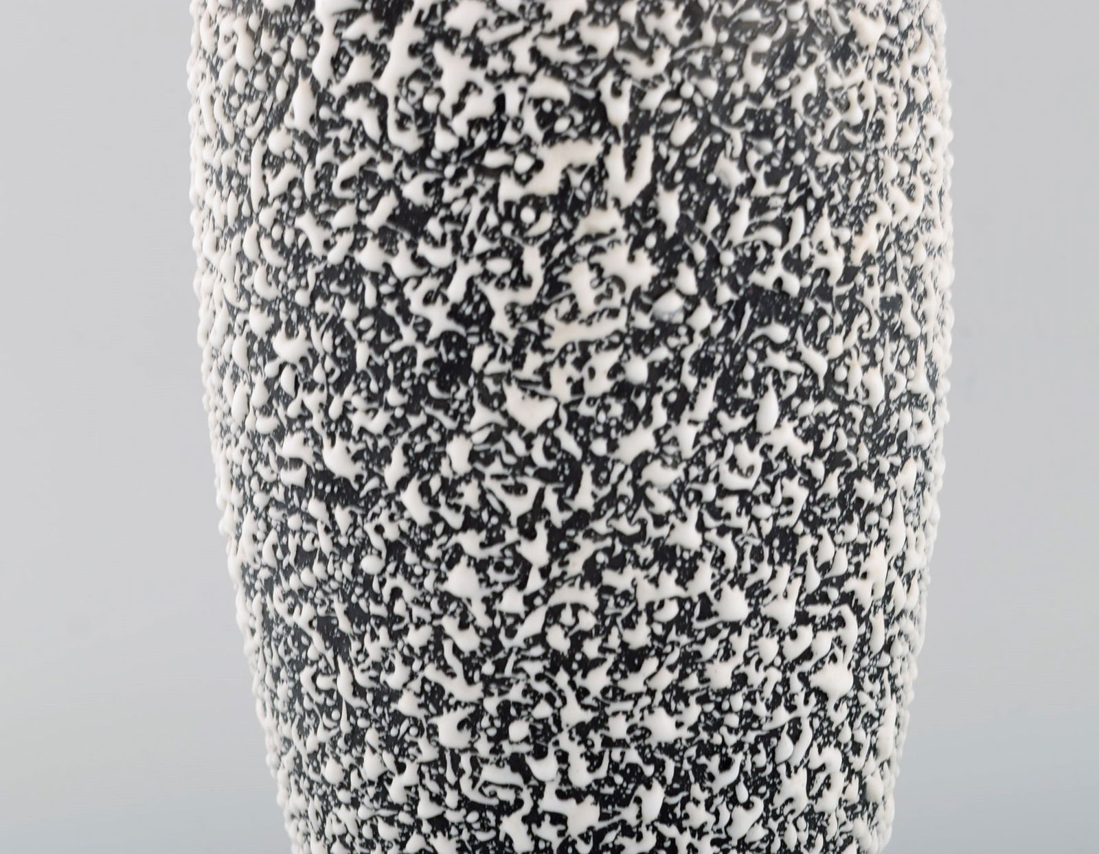 Paul Milet for Sevres, France. Large art deco lidded jar in glazed ceramics. Fantastic glaze. 1920s. - 6