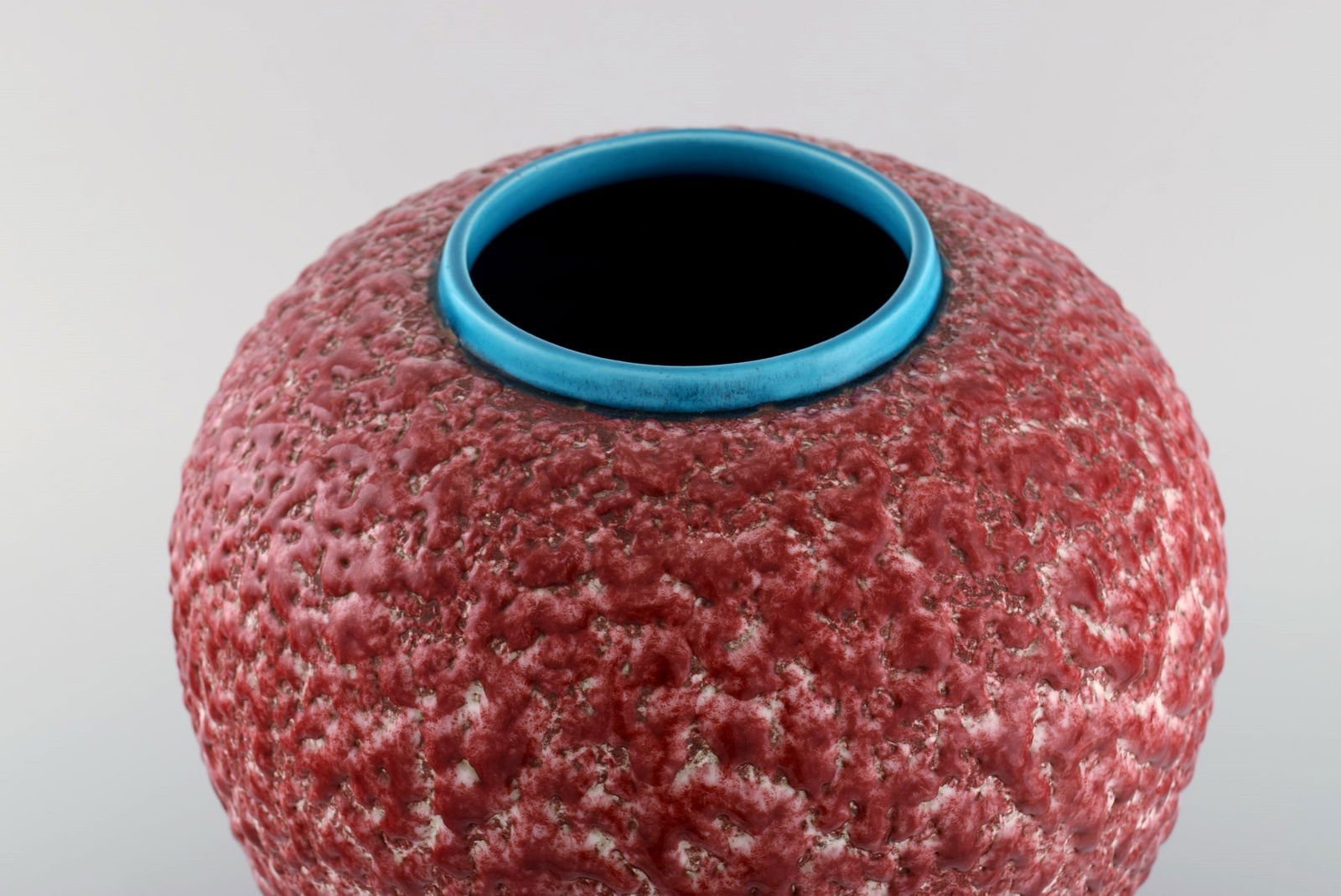 Paul Milet (1870-1930) for Sevres, France. Large art deco vase in glazed ceramics. Fantastic glaze - 3