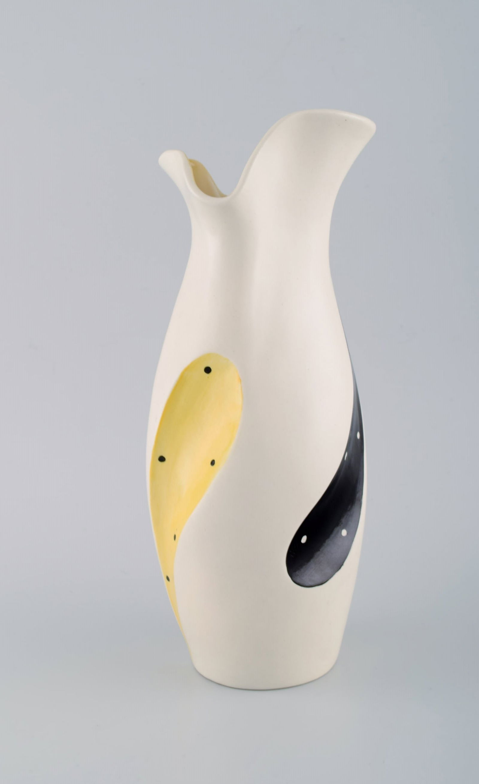 Burleigh Ware, England. Vase in glazed ceramics. Modernist design, mid 20th century. - 3