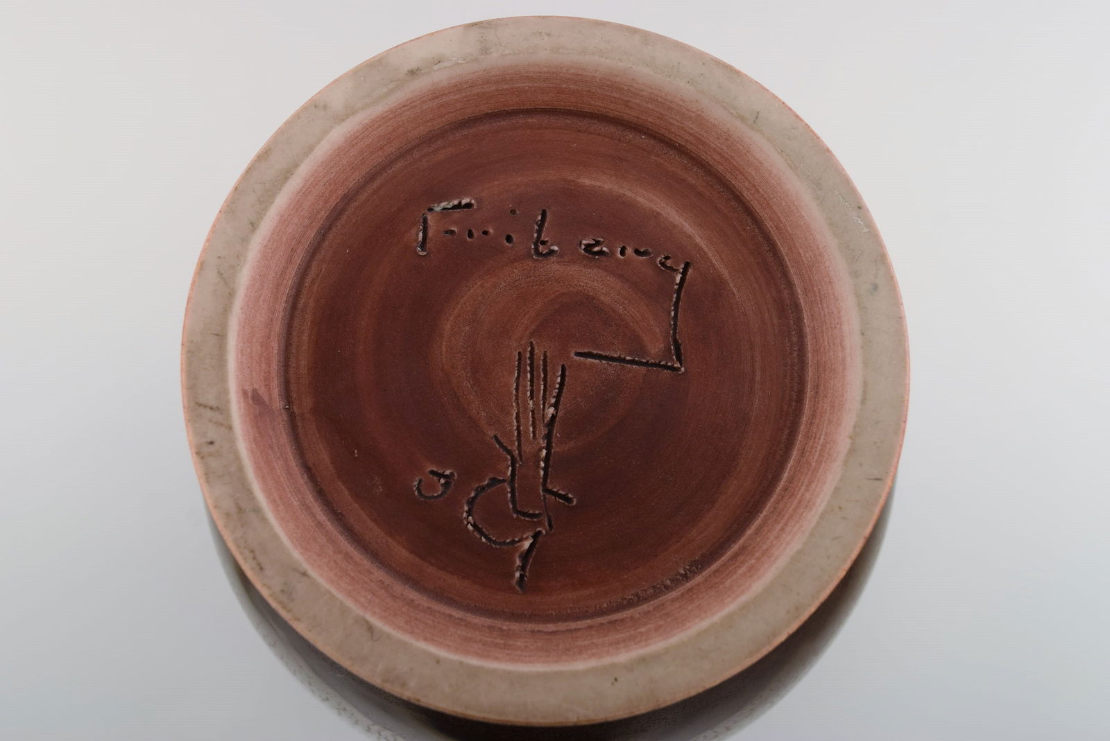 Berndt Friberg (1899-1981) for Gustavsberg Studiohand. Large vase in glazed stoneware. Beautiful - 8