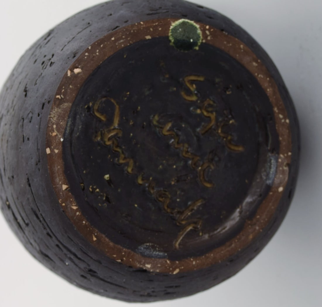 Danish ceramist. Two unique jugs in glazed stoneware. 1960s / 70s. - 8