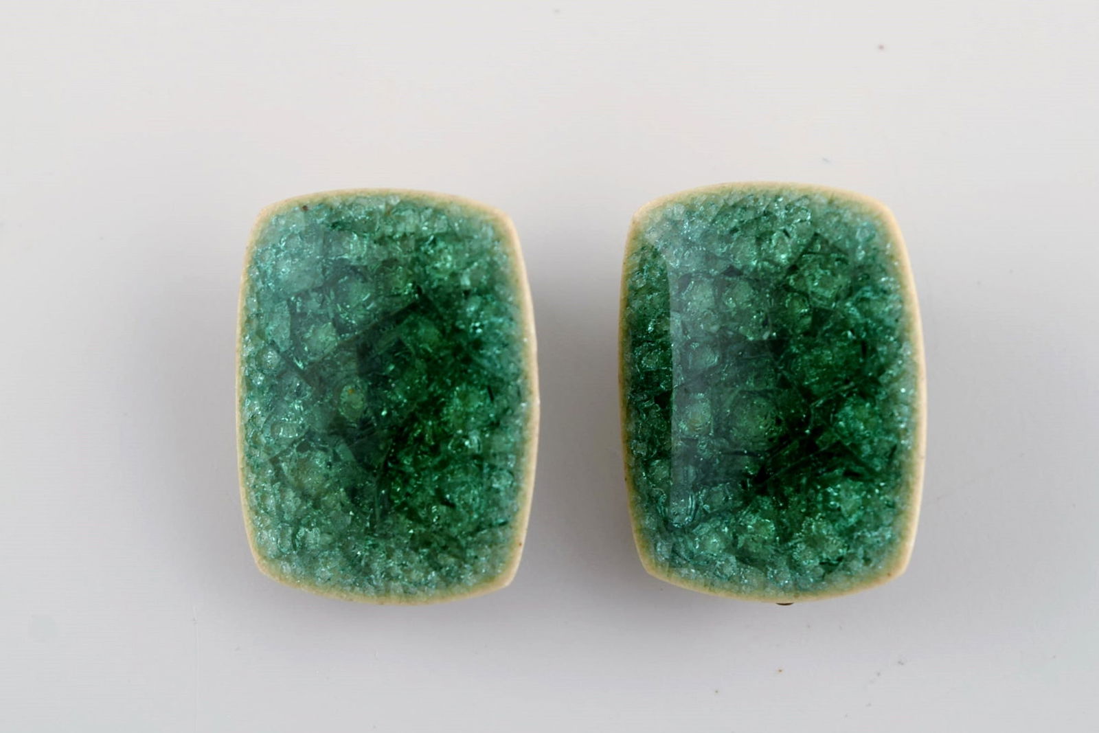 Ole Bjørn Krüger (1922-2007), Danish sculptor and ceramicist. Three pairs of unique ear - 2