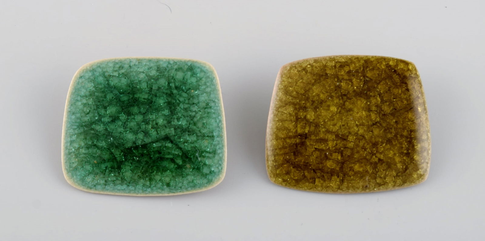 Ole Bjørn Krüger (1922-2007), Danish sculptor and ceramicist. Seven unique brooches in - 5