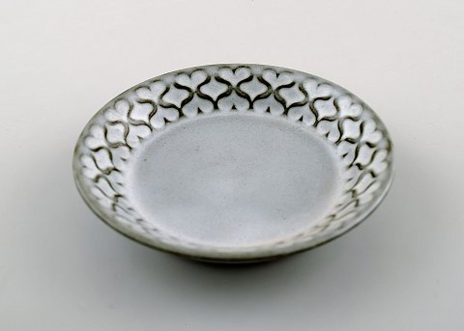 Nissen, Cordial gray, butter dish. Designed for Kronjyden Nissen, Jens Harald Quistgaard IHQ. - 2