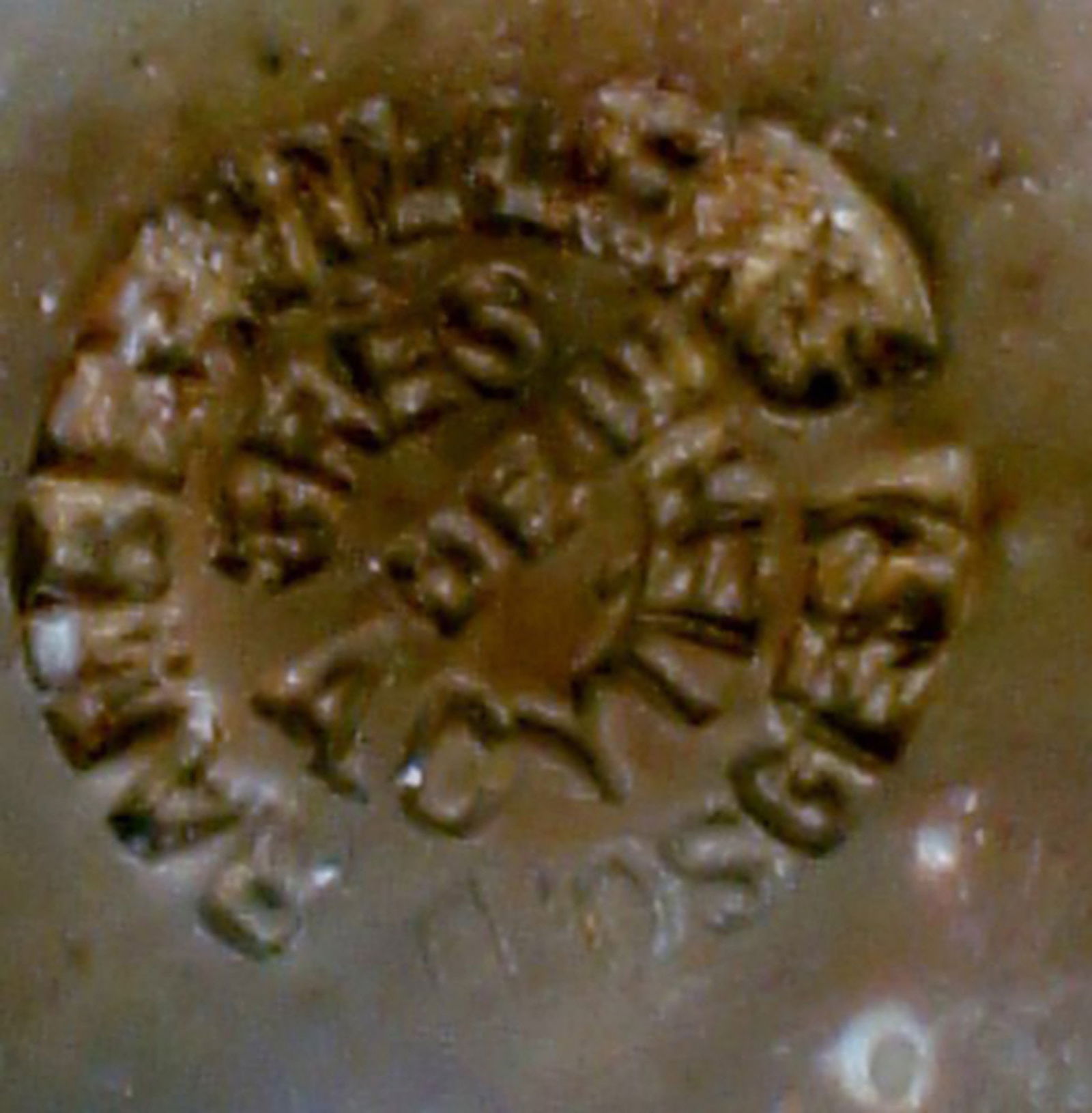 Rambervillers, French ceramic vase. Beautiful glaze! - 8