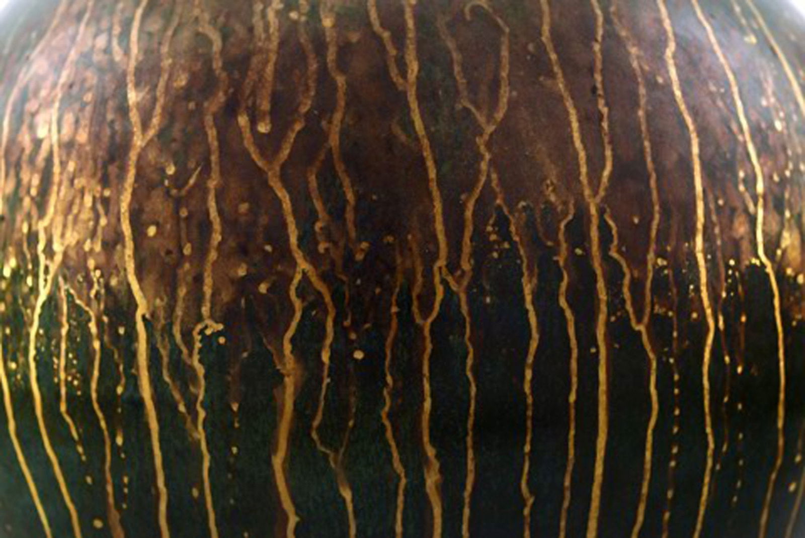 Lucien BRISDOUX (1878-1963) France. Art Deco pottery lidded vase. Unique work. - 5