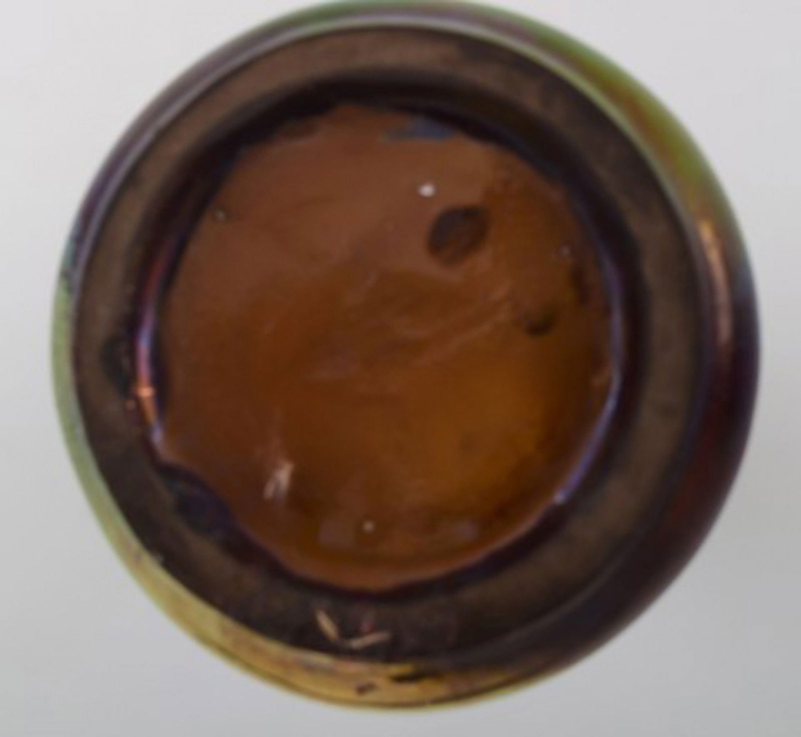 MONTIERES ART NOUVEAU IRIDESCENT CERAMIC VASE. - 6