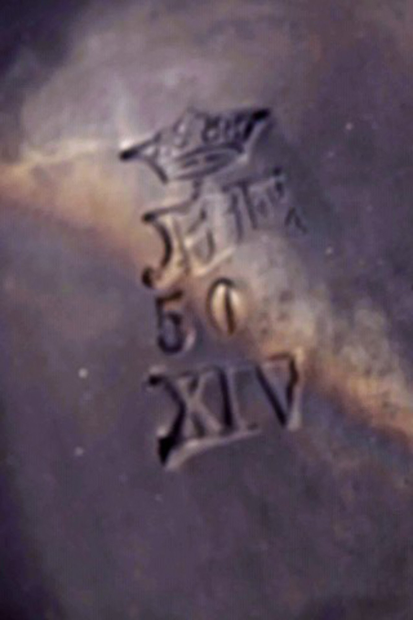 Ipsens, Denmark, model number 50, terracotta, Art Nouveau pipe holder. - 4