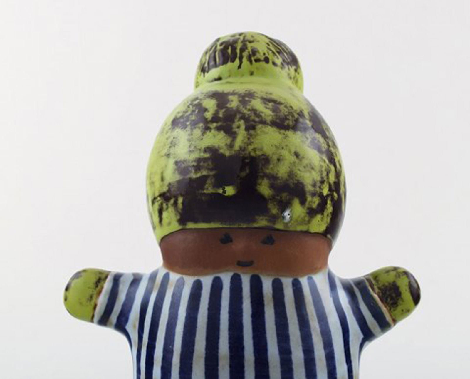 Lisa Larson for Gustavsberg. Stoneware figure "Kalle". - 5