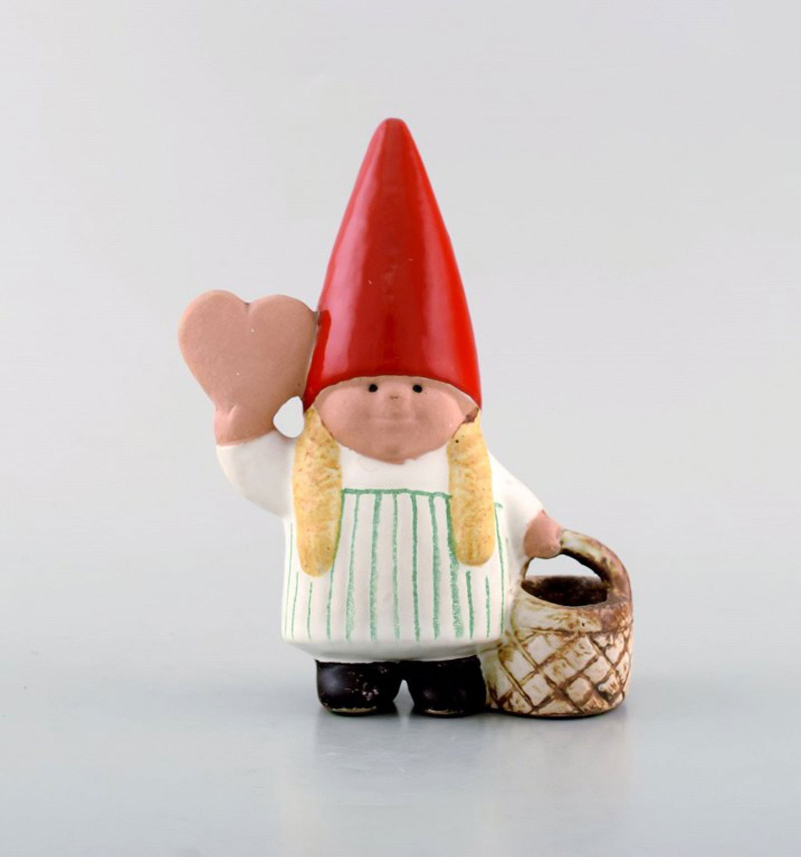 Lisa Larson for Gustavsberg. Elf girl in glazed stoneware. Late 20th century. (1 of 5)