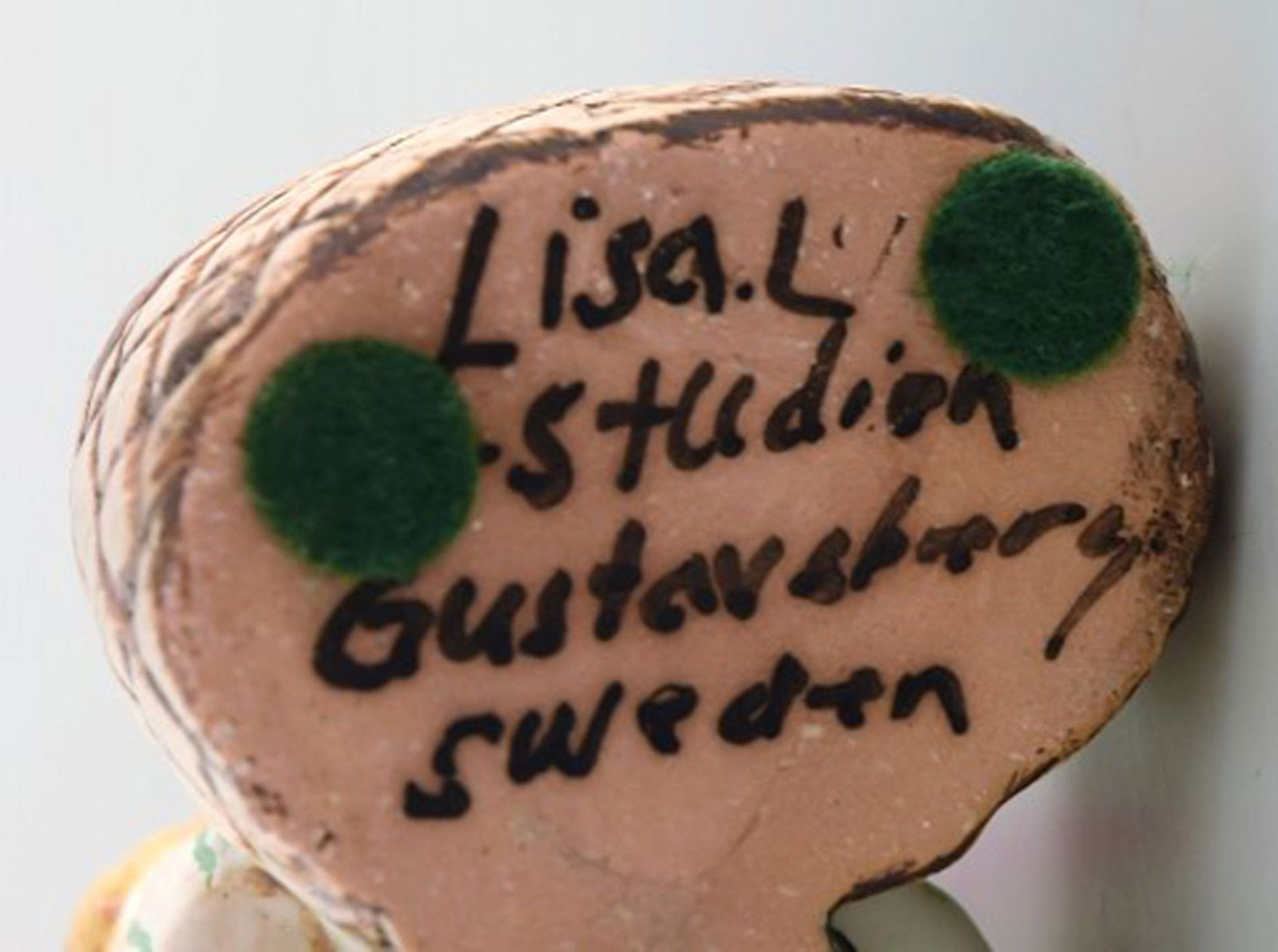 Lisa Larson for Gustavsberg. Elf girl in glazed stoneware. Late 20th century. - 5