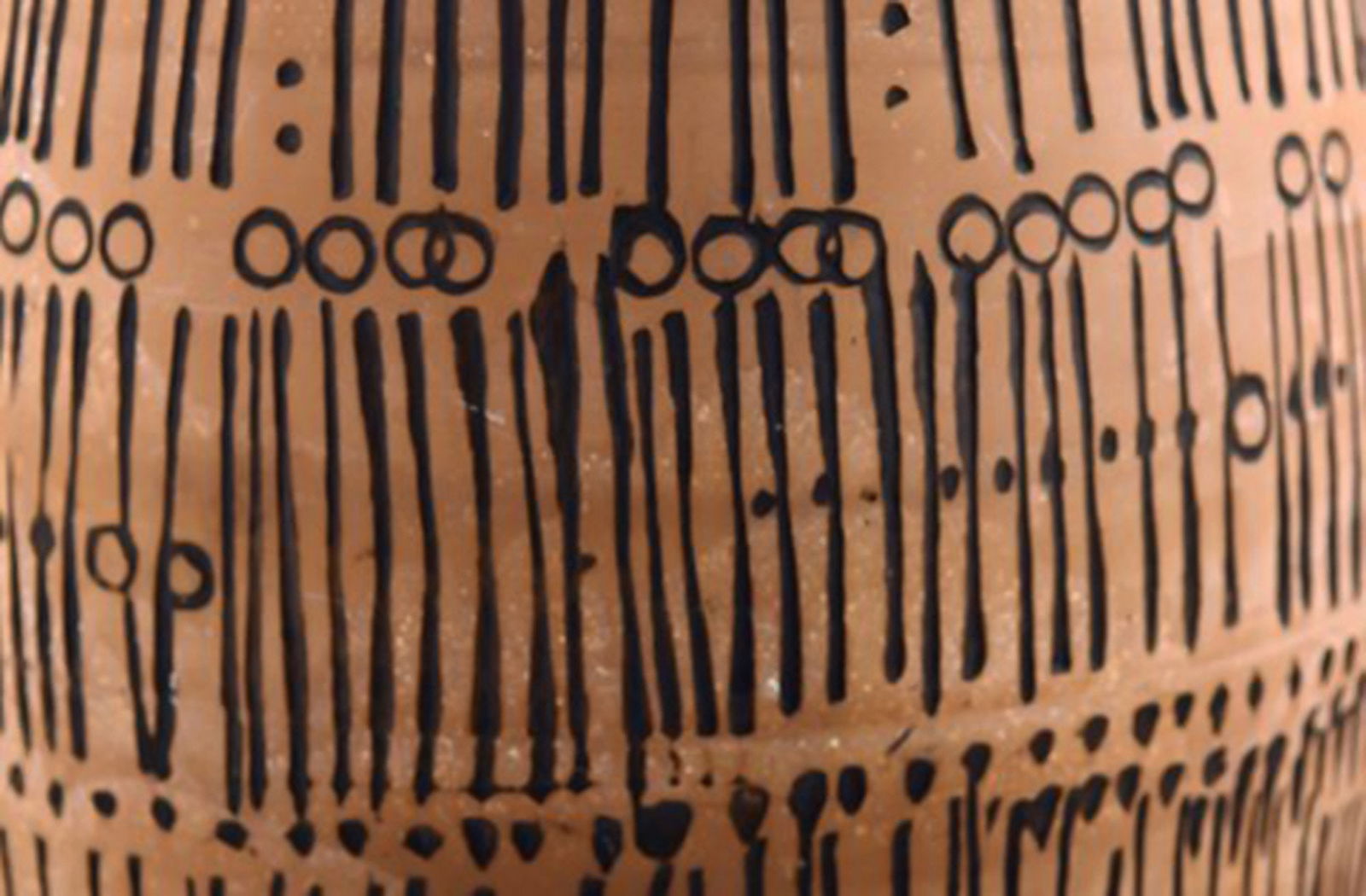 Lisa Larson for Gustavsberg. Huge Granada ceramic vase in modernist design. 1960 / 70's. - 5