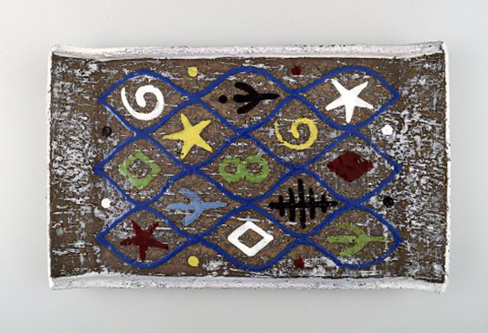 Ingrid Atterberg for Upsala-Ekeby ceramic tray. - 2