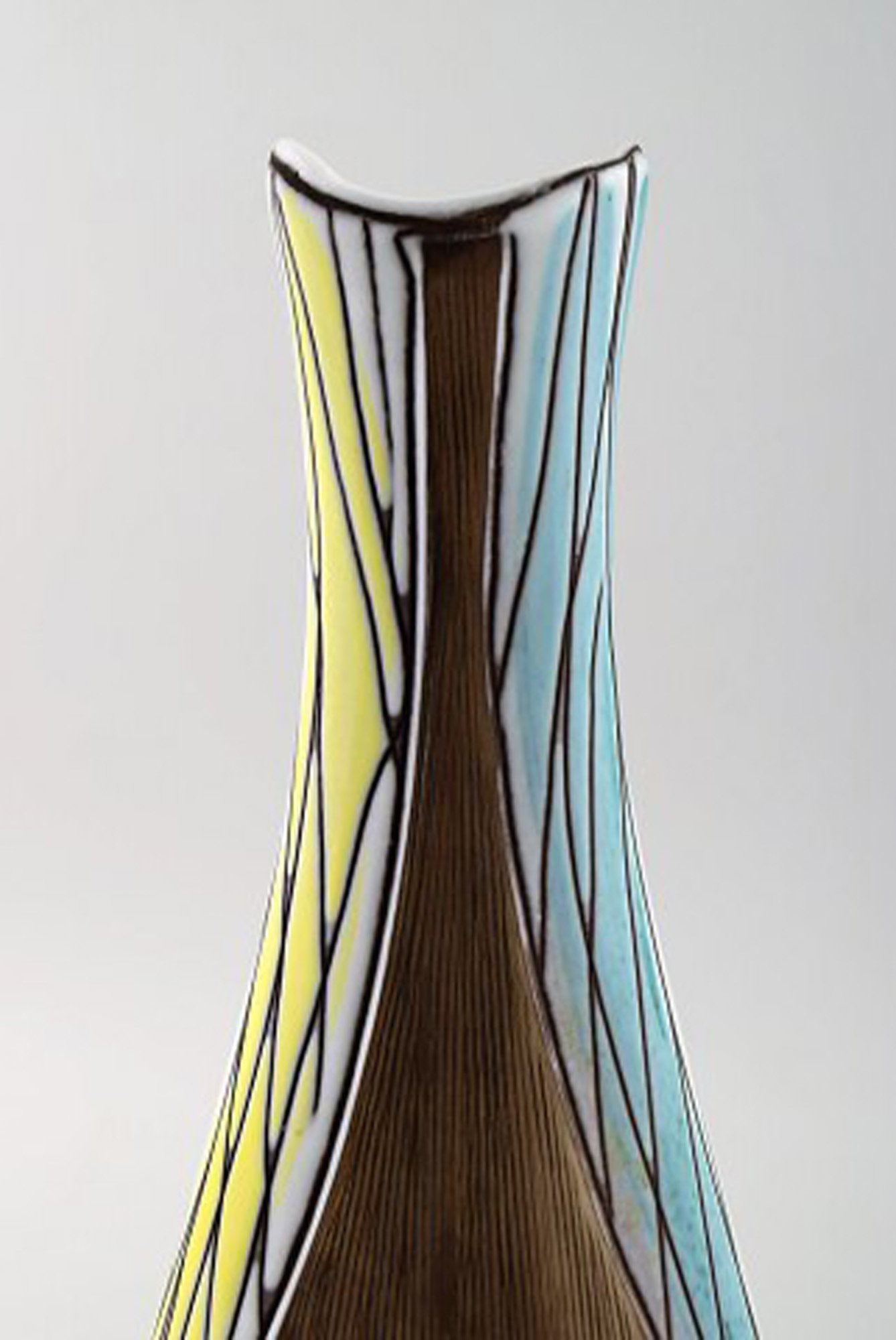 Mari Simmulson for Upsala-Ekeby ceramic vase. - 7