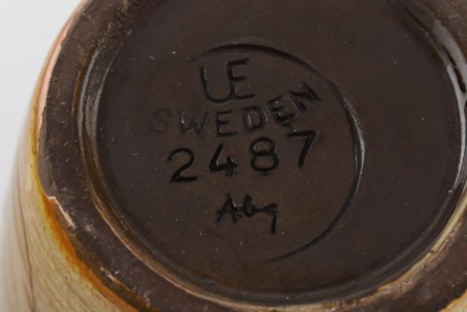 Ingrid Atterberg for Uppsala Ekeby. Papyrus vase in glazed stoneware. Mid-20th century. - 6