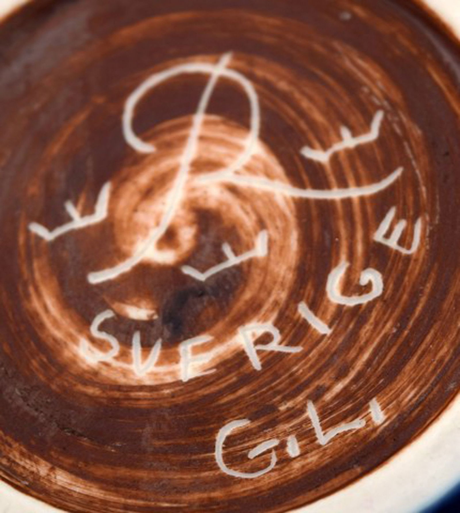 Gertrud Lönegren (1905-1970). Rörstrand, ceramic bowl. Late 1930 s. - 6