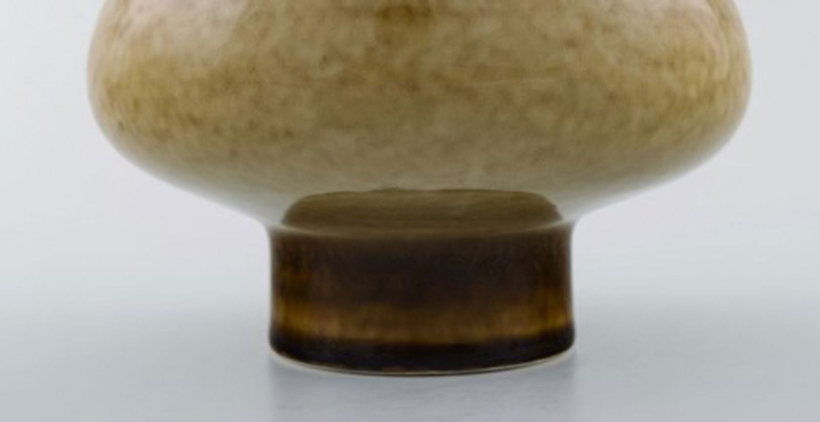 Retro vase, stoneware, Olle Alberius, Rörstrand. 1970 s. - 4