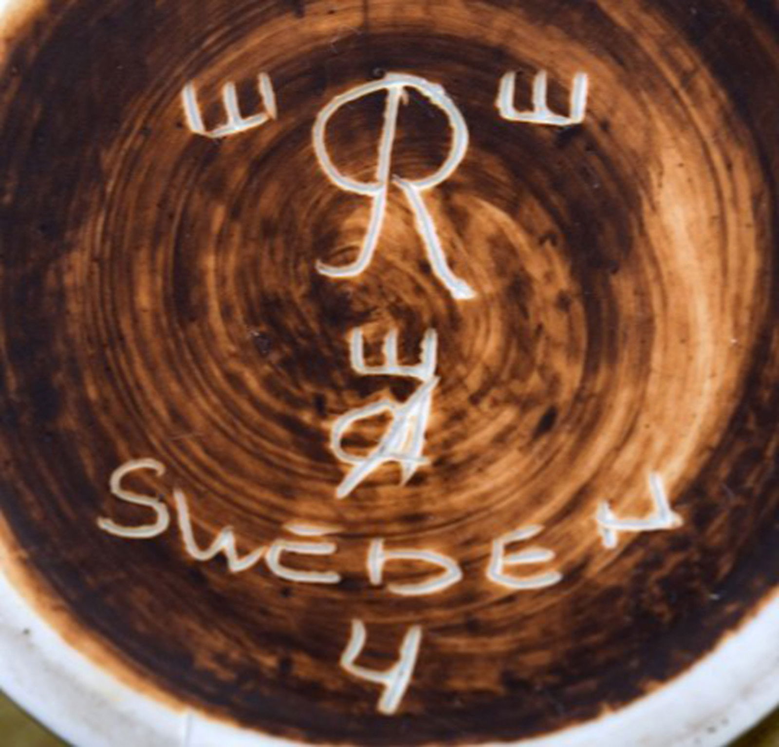 Retro vase, stoneware, Olle Alberius, Rörstrand. 1970 s. - 5