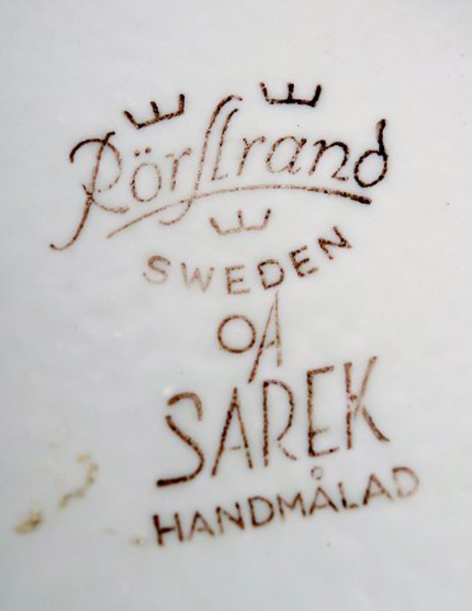 Retro vase "Sarek", stoneware, Olle Alberius, Rörstrand. 1960 / 70 s. - 7