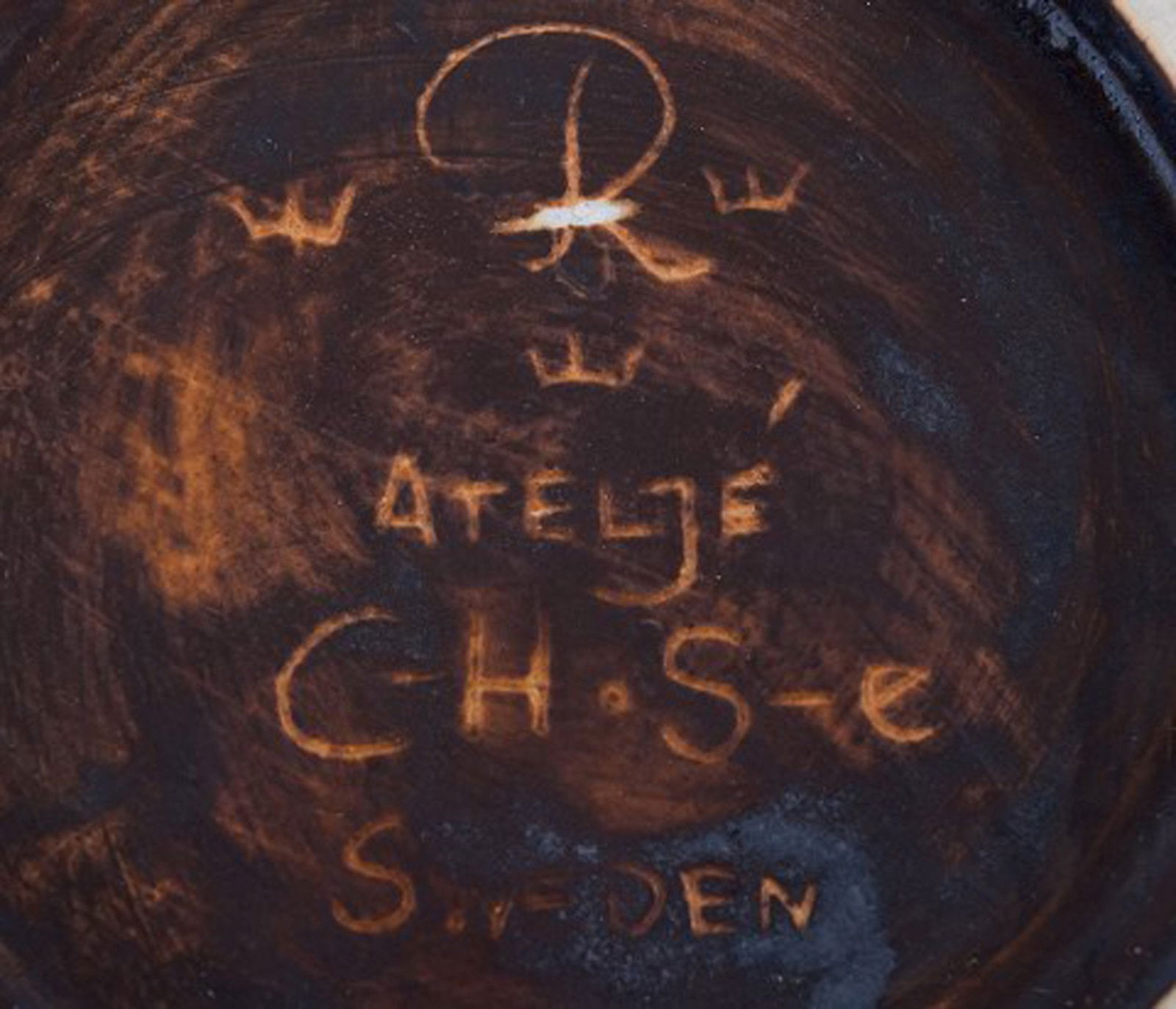 Carl-Harry Stalhane for Rorstrand atejle, large ceramic vase. - 3