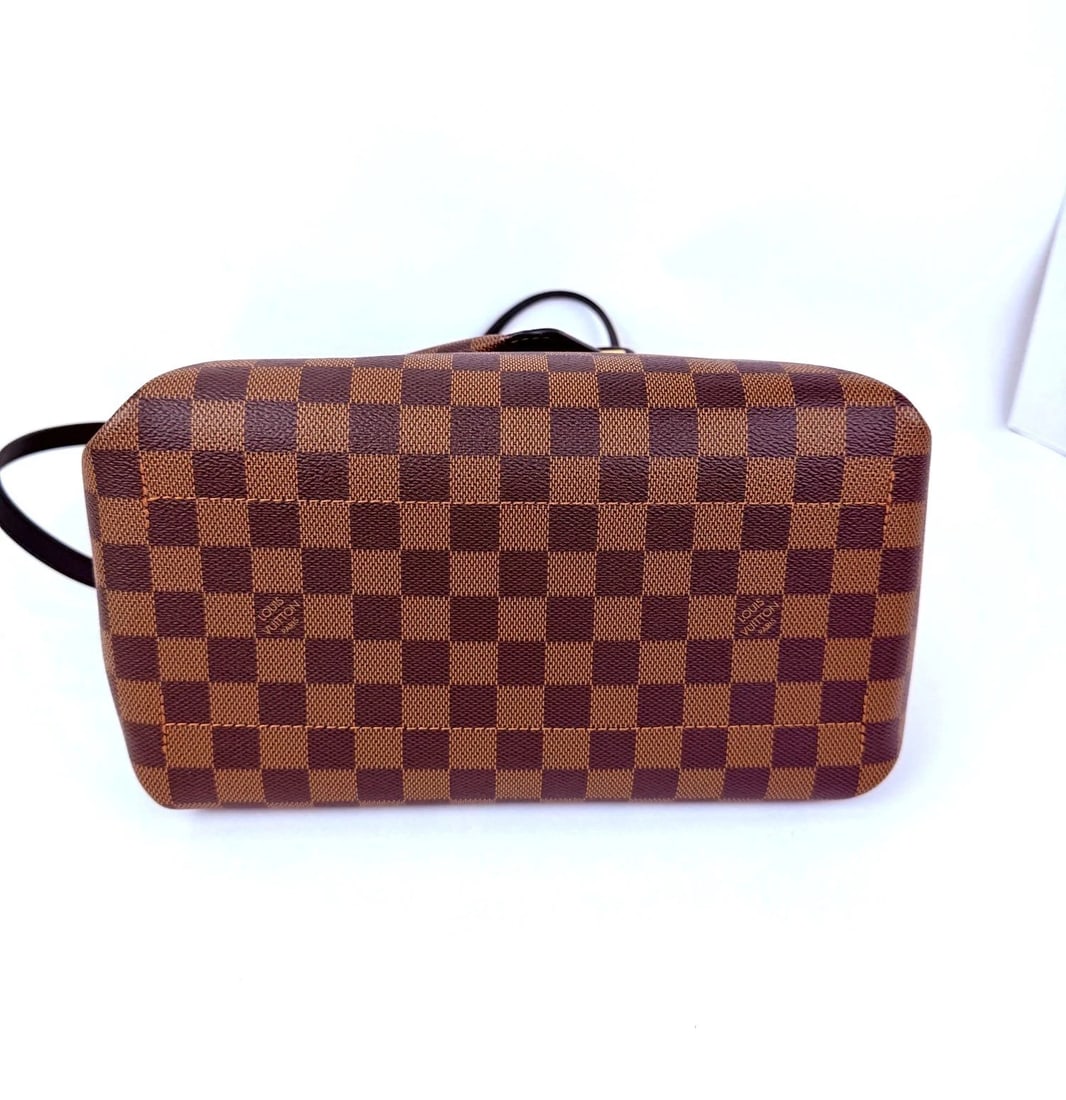 Louis Vuitton Belmont MM Damier Ebene Crossbody Tote Bag - 4