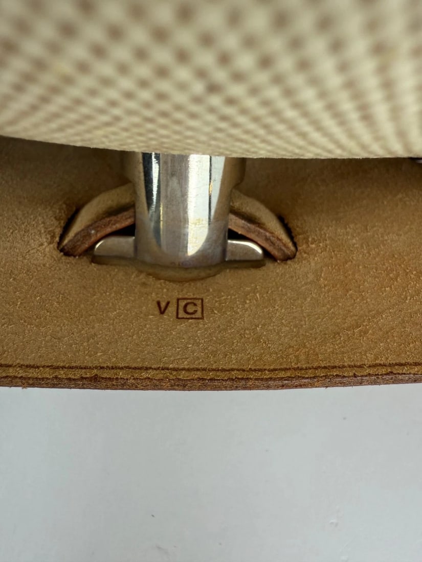 Hermes Toile Vache Herbag 39 MM Natural Shoulder Hand Bag - 11