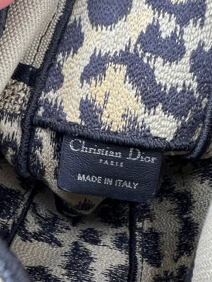 Christian Dior Small Diorcamp Leopard Messenger Shoulder Bag - 8