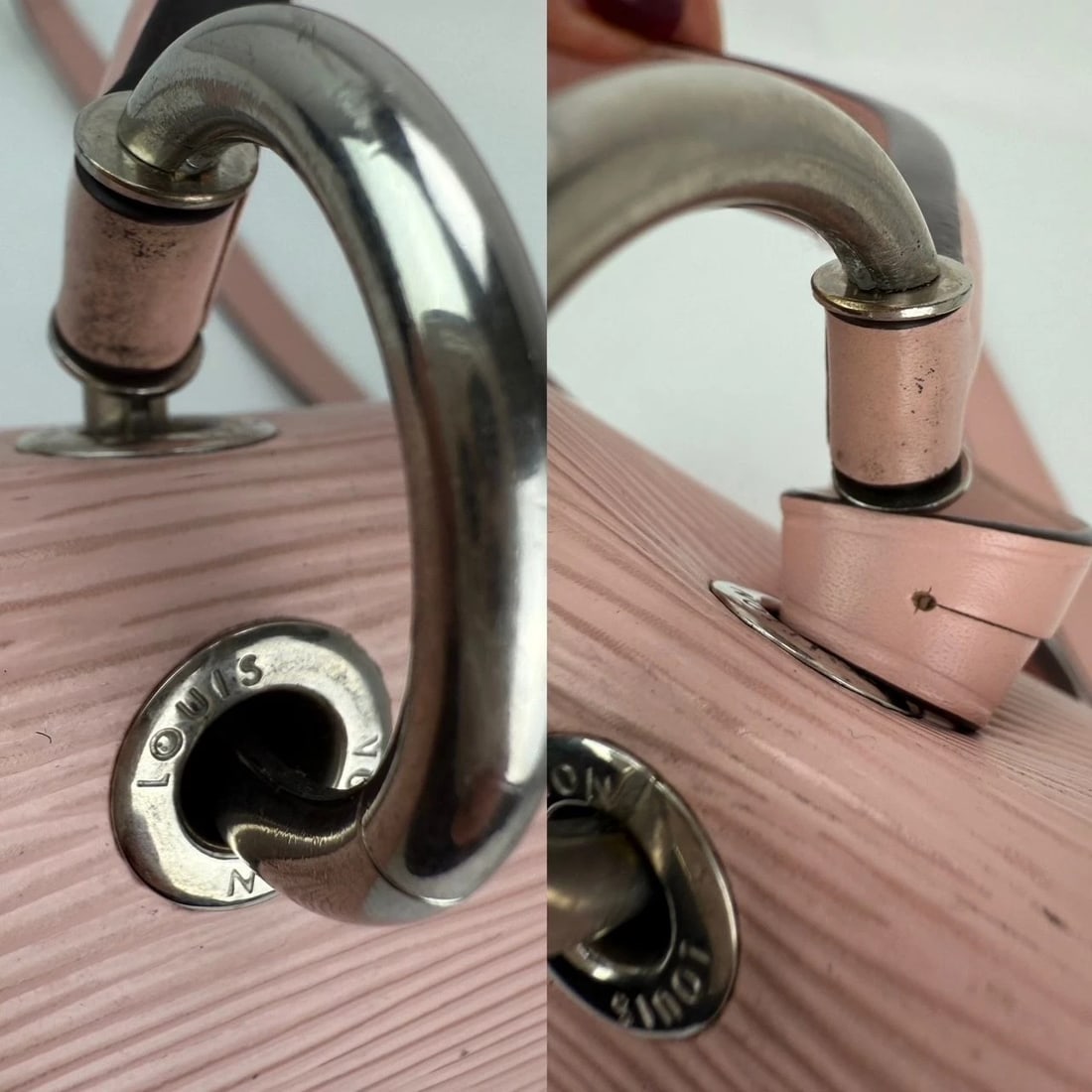 Louis Vuitton Grenelle PM Pink Epi Leather Shoulder Bag - 20