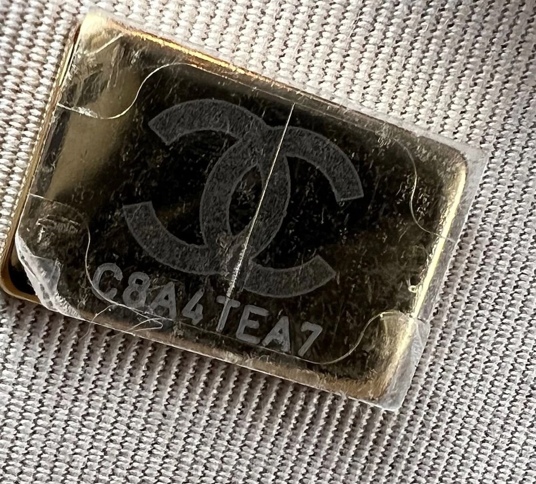 Chanel Metallic Lambskin Like a Wallet Flap Golden Pink Crossbody Bag - 8