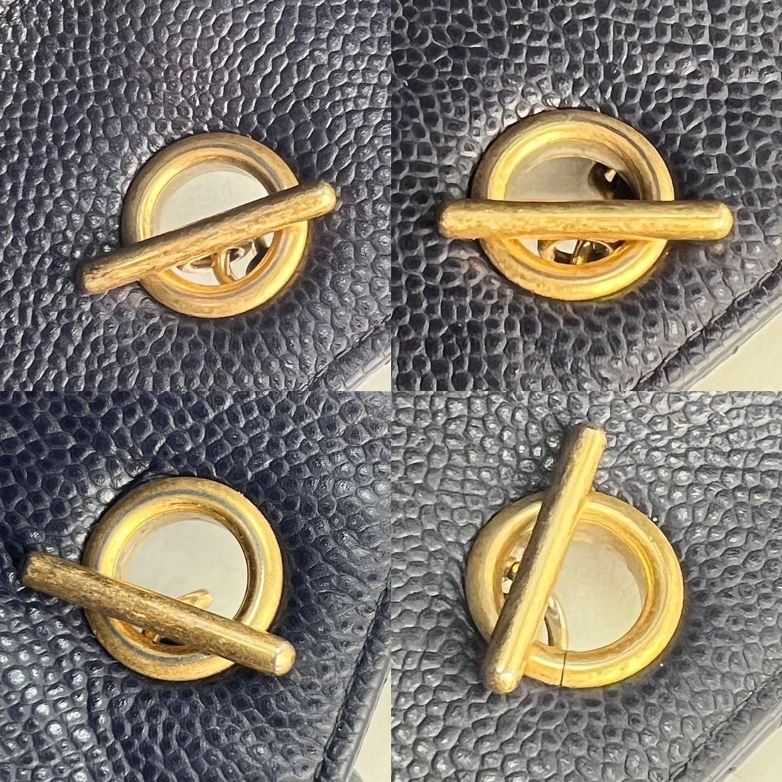 Chanel Caviar Quilted Large Classic Shopping Blue Leather Tote - 10