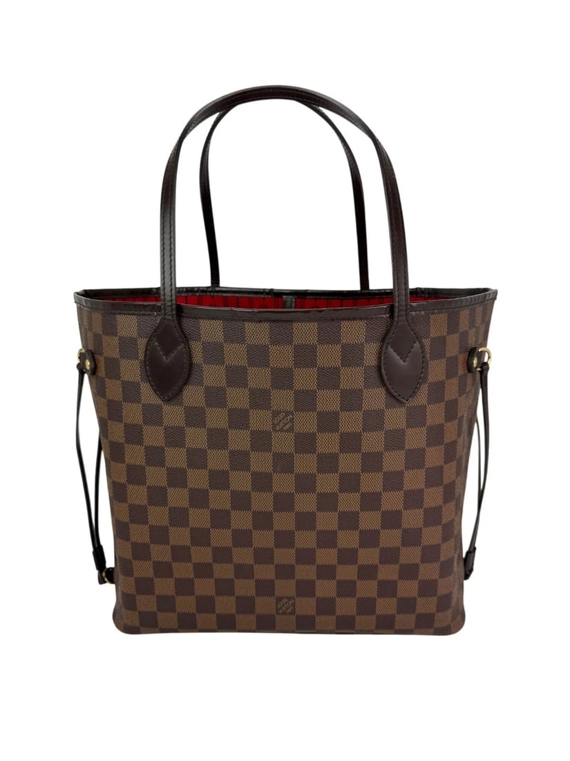 Louis Vuitton Neverfull MM Damier Ebene Canvas Tote Bag - 2
