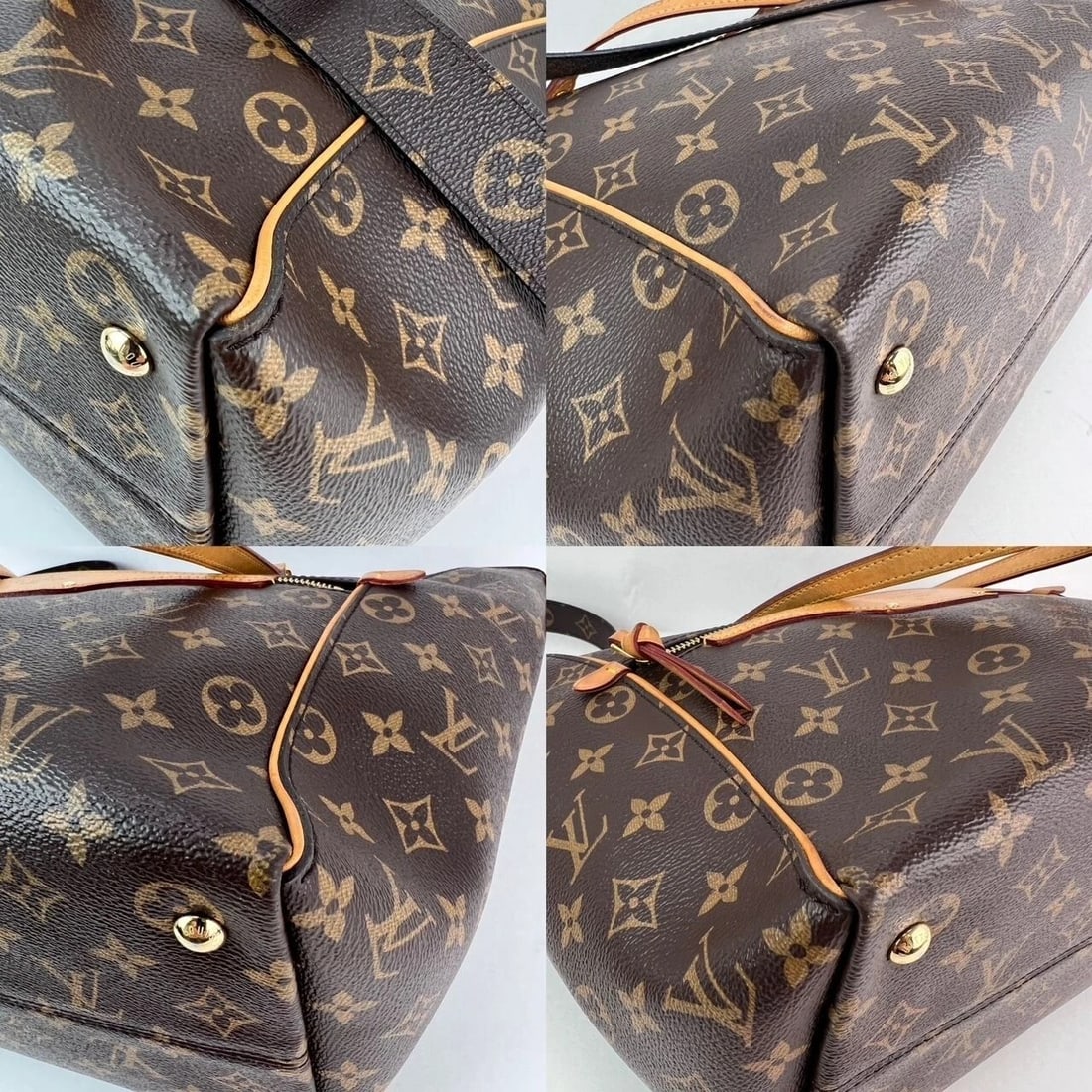 Louis Vuitton Tournelle Monogram MM Hand shoulder Tote Bag - 8