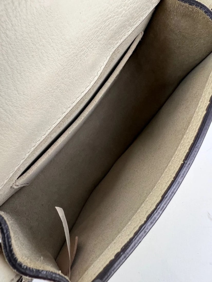 Chloe Nile Small Beige Leather Wrist Crossbody Bag - 8