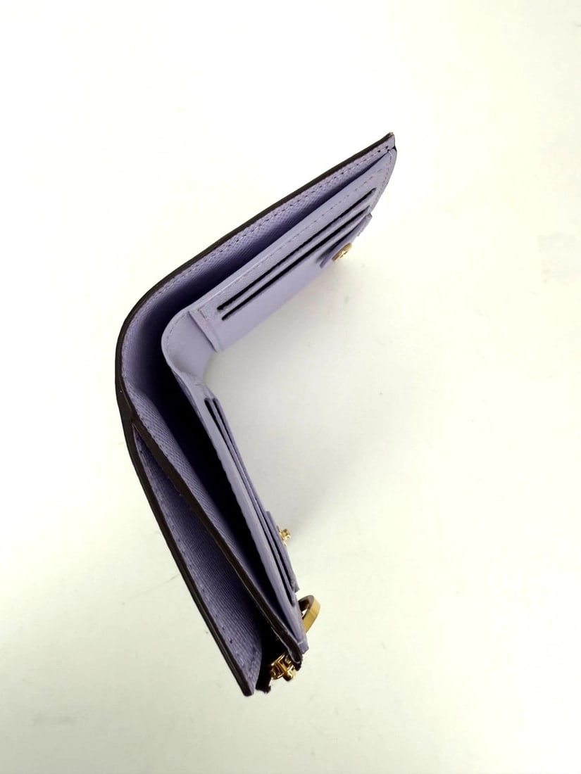 LOUIS VUITTON Lisa Monogram Purple Iris Lining Wallet - 11