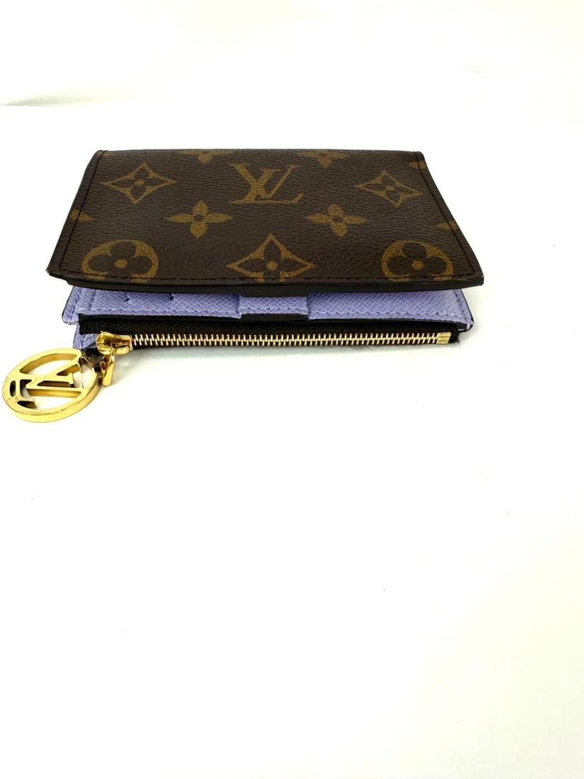 LOUIS VUITTON Lisa Monogram Purple Iris Lining Wallet - 6
