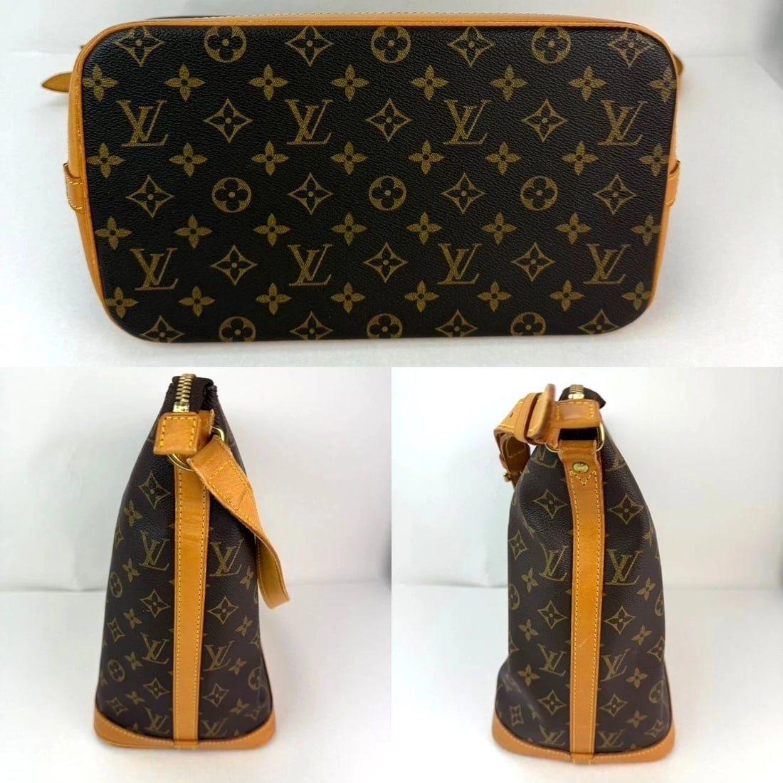 Louis Vuitton Monogram Sharon stone Amfar Vanity Three Shoulder Bag - 4