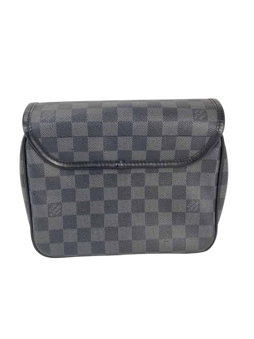 Louis Vuitton Damier Graphite Hanging Toiletry Kit Pouch - 3