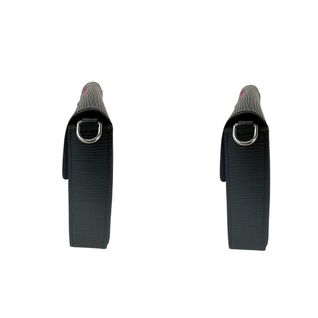 Louis Vuitton Felicie Limited Edition Patchwork Black Epi Leather Bag - 4