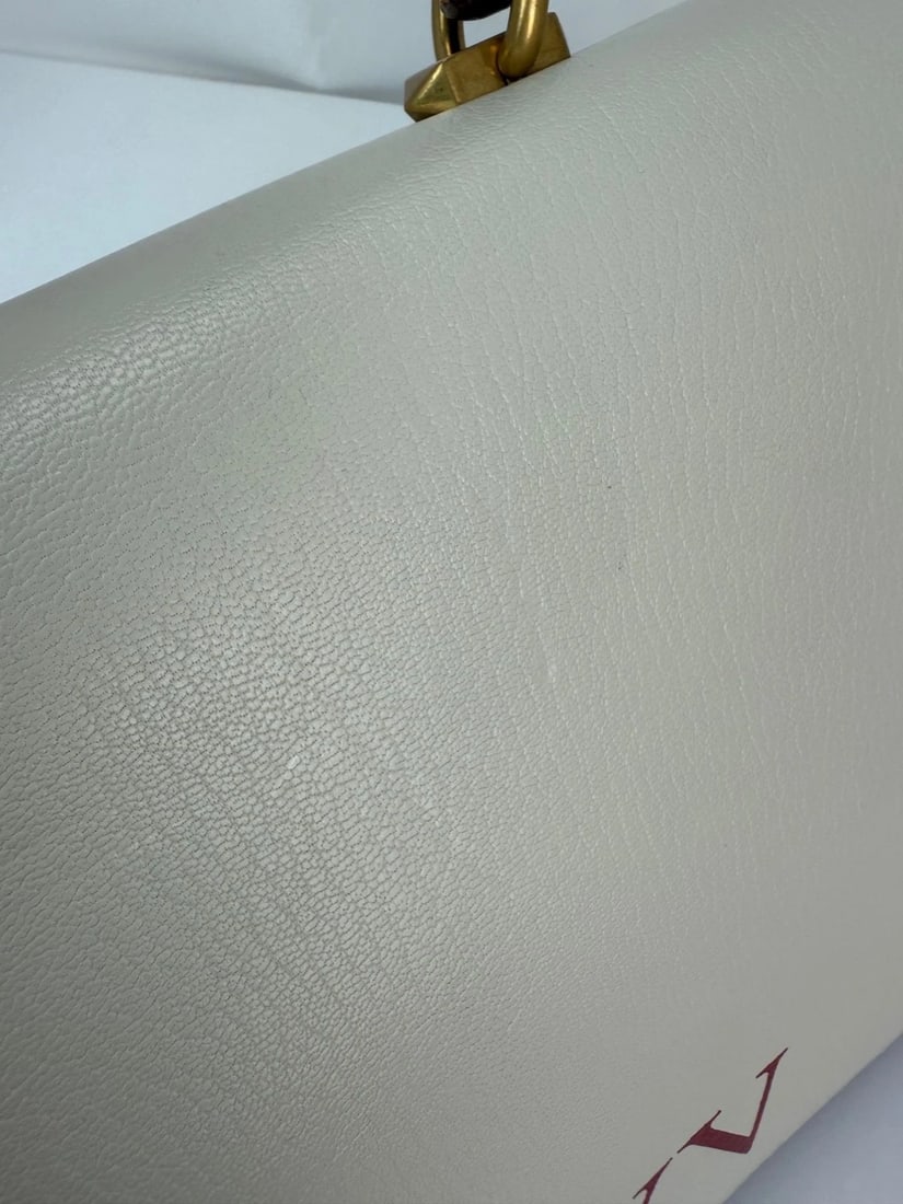 Gucci Calfskin Snakeskin Studded Medium Ottilia Top Handle ShoulderBag - 16