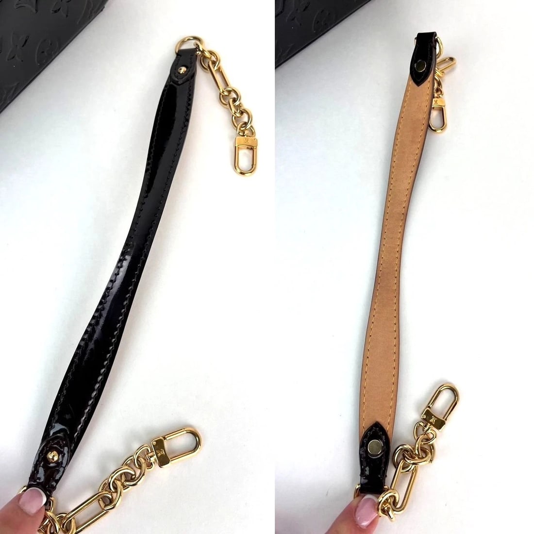 Louis Vuitton Vernis Rodeo Drive Amarante Patient Leather Shoulder Bag - 9