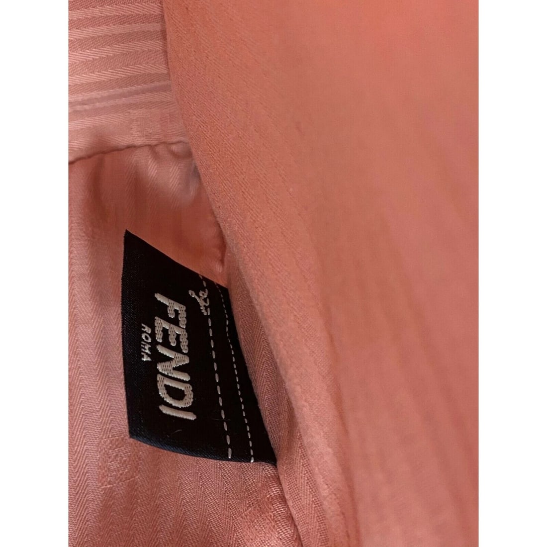 FENDI Vitello Elite Flamingo Petite 2Jours soft pink Ecstasy Hand Bag - 10