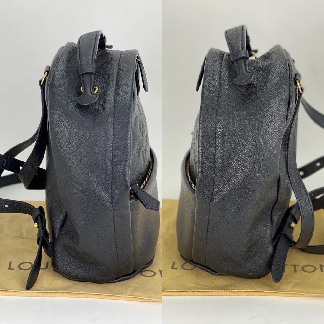 Louis Vuitton Backpack Sorbonne Monogram Empreinte Backpack Travel - 8