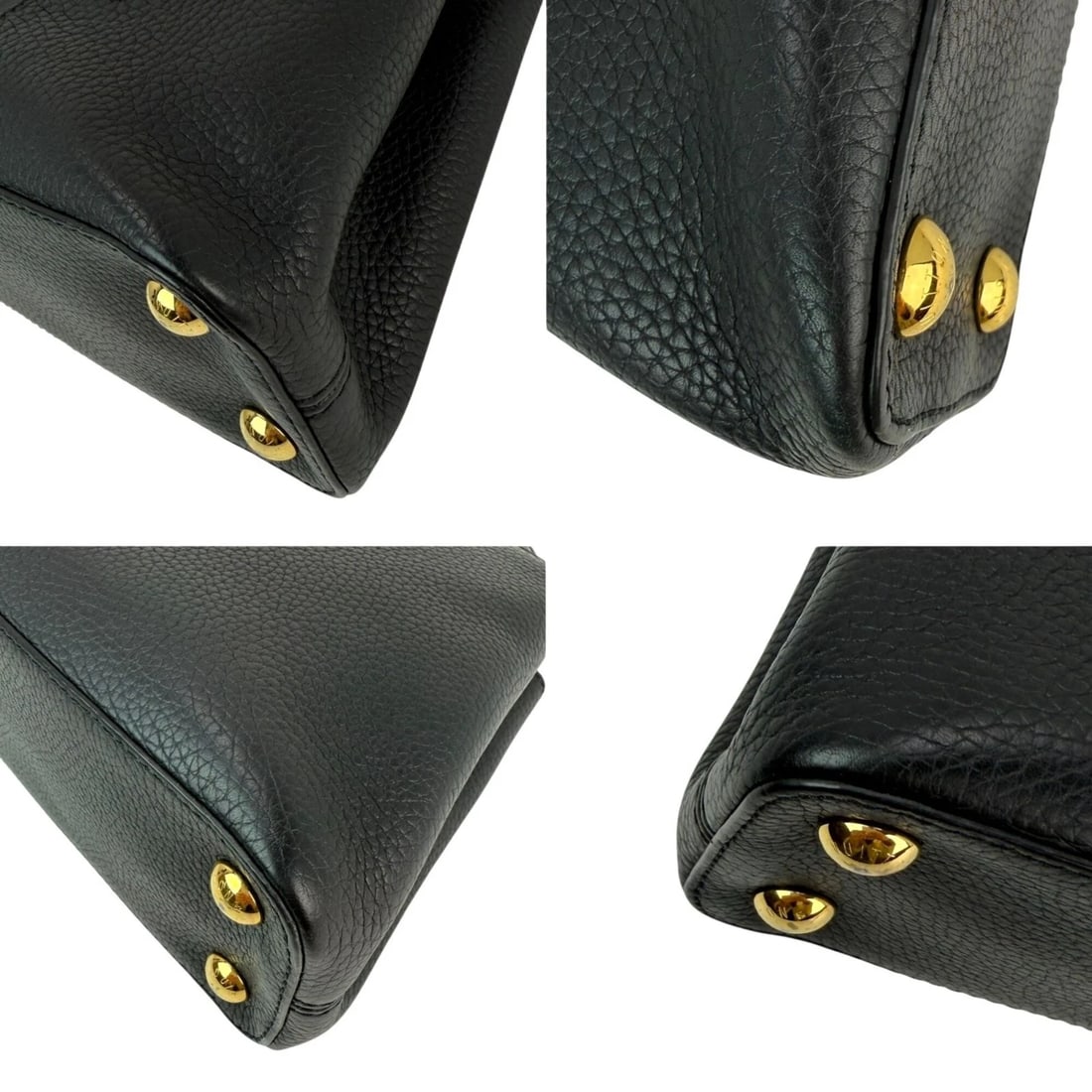 Louis Vuitton Taurillon Capucines Leopard BB Black Shoulder Bag - 13