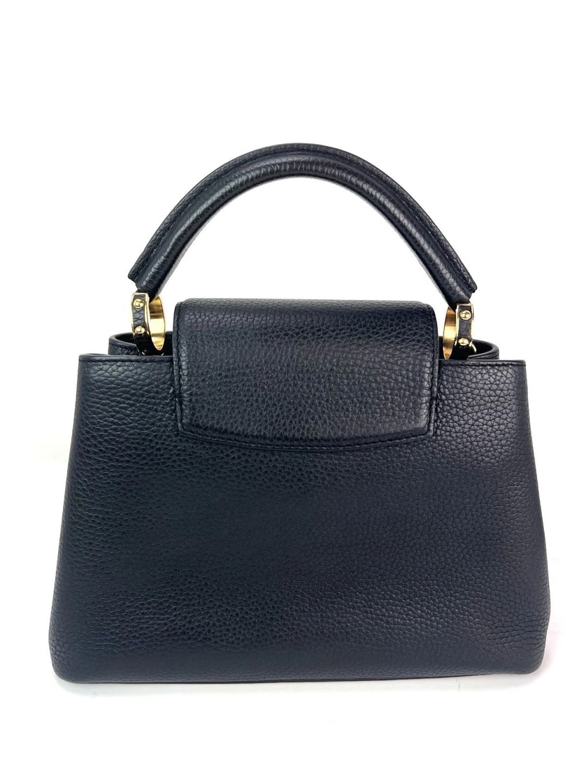 Louis Vuitton Taurillon Capucines Leopard BB Black Shoulder Bag - 3