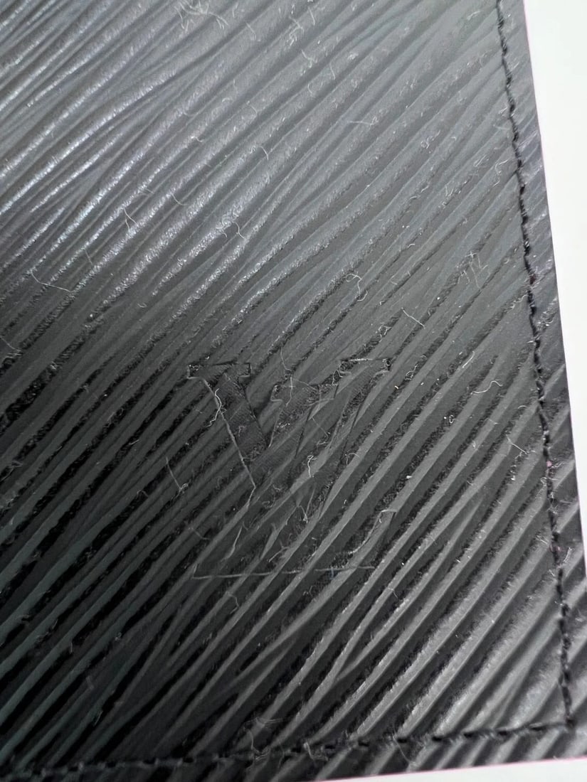 Louis Vuitton Zippered Insert from Felicie Black EpiLeather Coin Pouch - 10