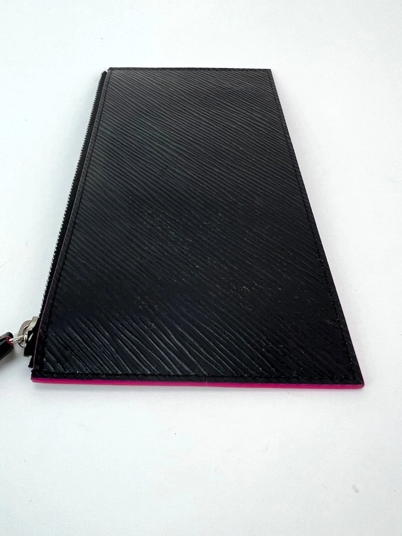 Louis Vuitton Zippered Insert from Felicie Black EpiLeather Coin Pouch - 8