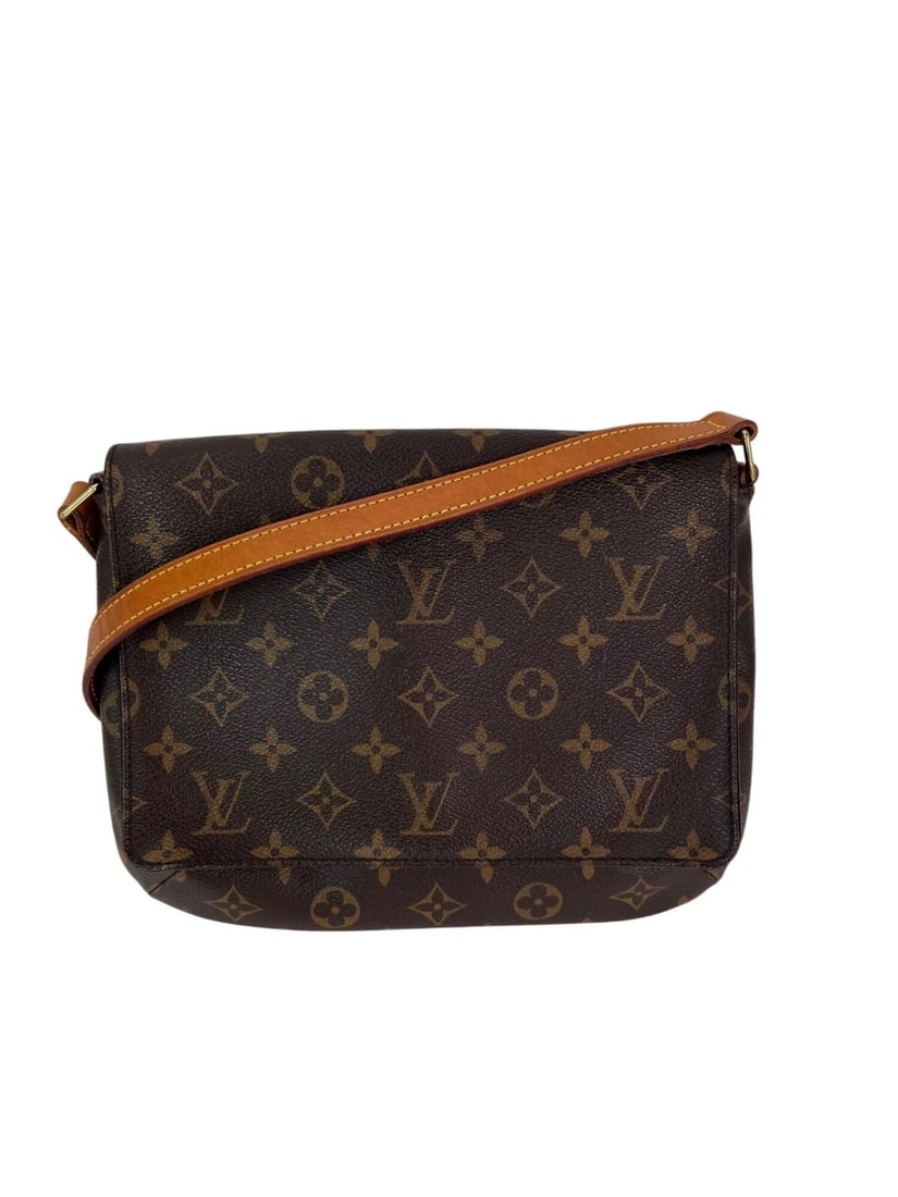 LOUIS VUITTON Musette Tango Monogram Short Strap Shoulder Bag: Title: LOUIS VUITTON Musette Tango Monogram Short Strap Shoulder Bag Description: Pre-Owned 100% Authentic LOUIS VUITTON Musette Tango Monogram Short Strap Shoulder Bag RATING: B..very good, well