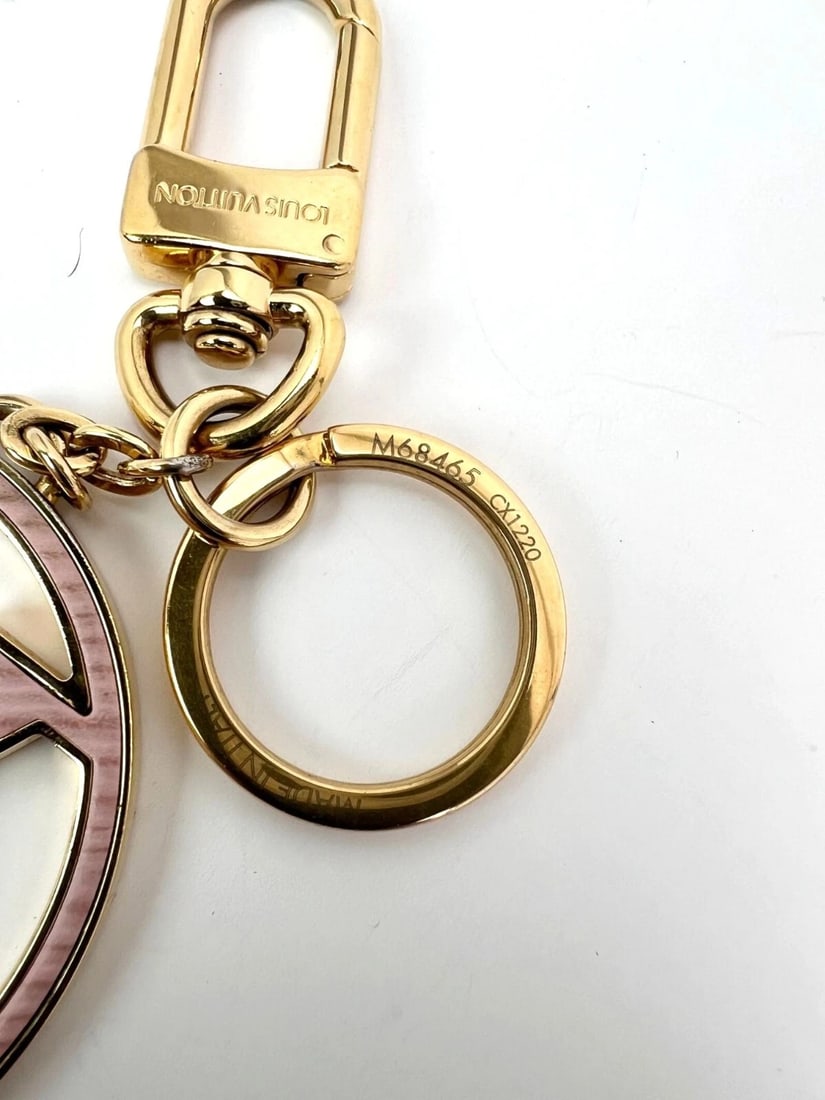 Louis Vuitton LV Circle Key Holder Charm - 5