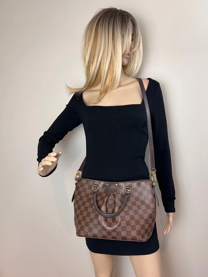 Louis Vuitton Damier Ebene Siena PM Shoulder Bag - 6